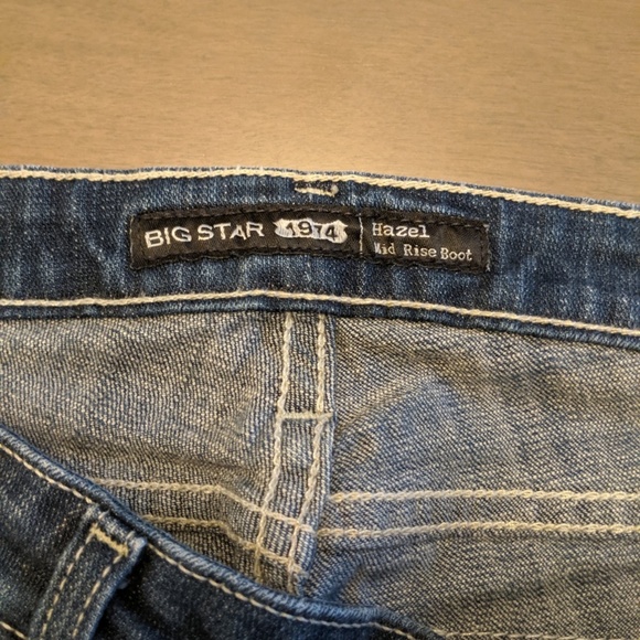 Big Star Hazel Mid-Rise Bootcut Jeans (Size 30) - Picture 2 of 3